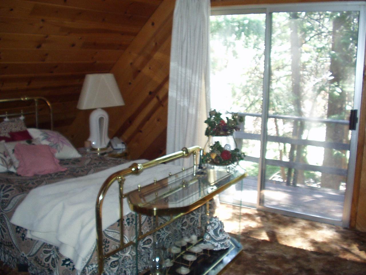 8044 Starlite Pines Road Shingletown, CA 96088 - Photo 9 of 18 Slider from loft to balkony