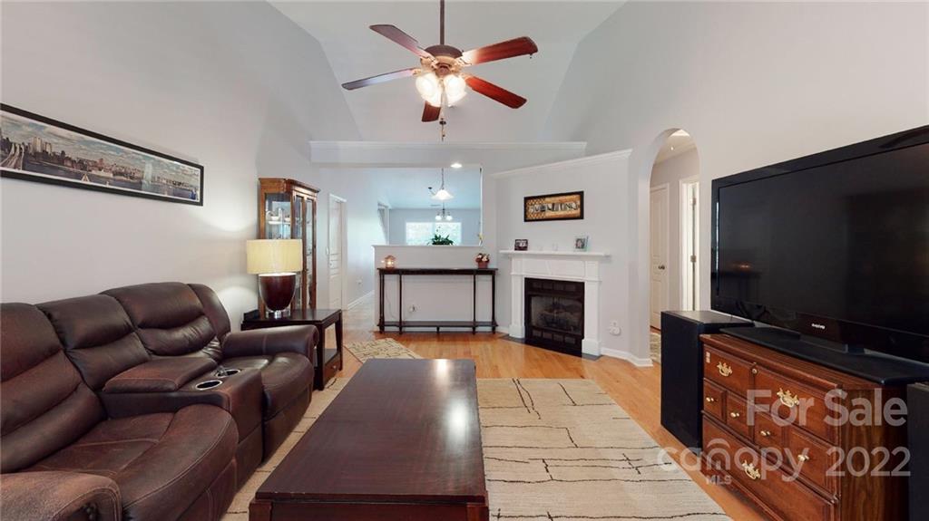 1447 George Dunn Road Rock Hill, SC 29730 - Photo 9 of 44 a living room with furniture and a flat screen tv