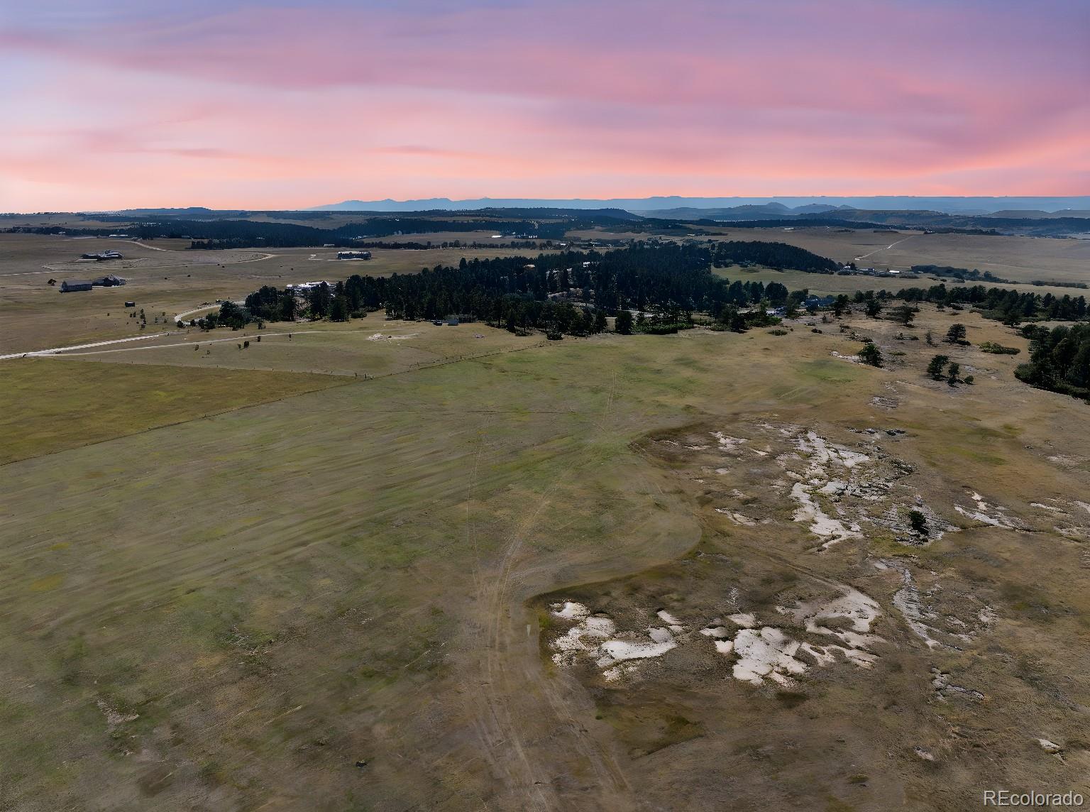Lot 4 Wildstone Ranch Elbert, CO 80106 - Photo 38 of 42 a view of a lake in middle of forest