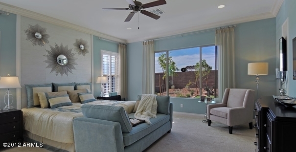 3076 East Blue Sage Road Gilbert, AZ 85297 - Photo 4 of 16 Cortile Master Bedroom