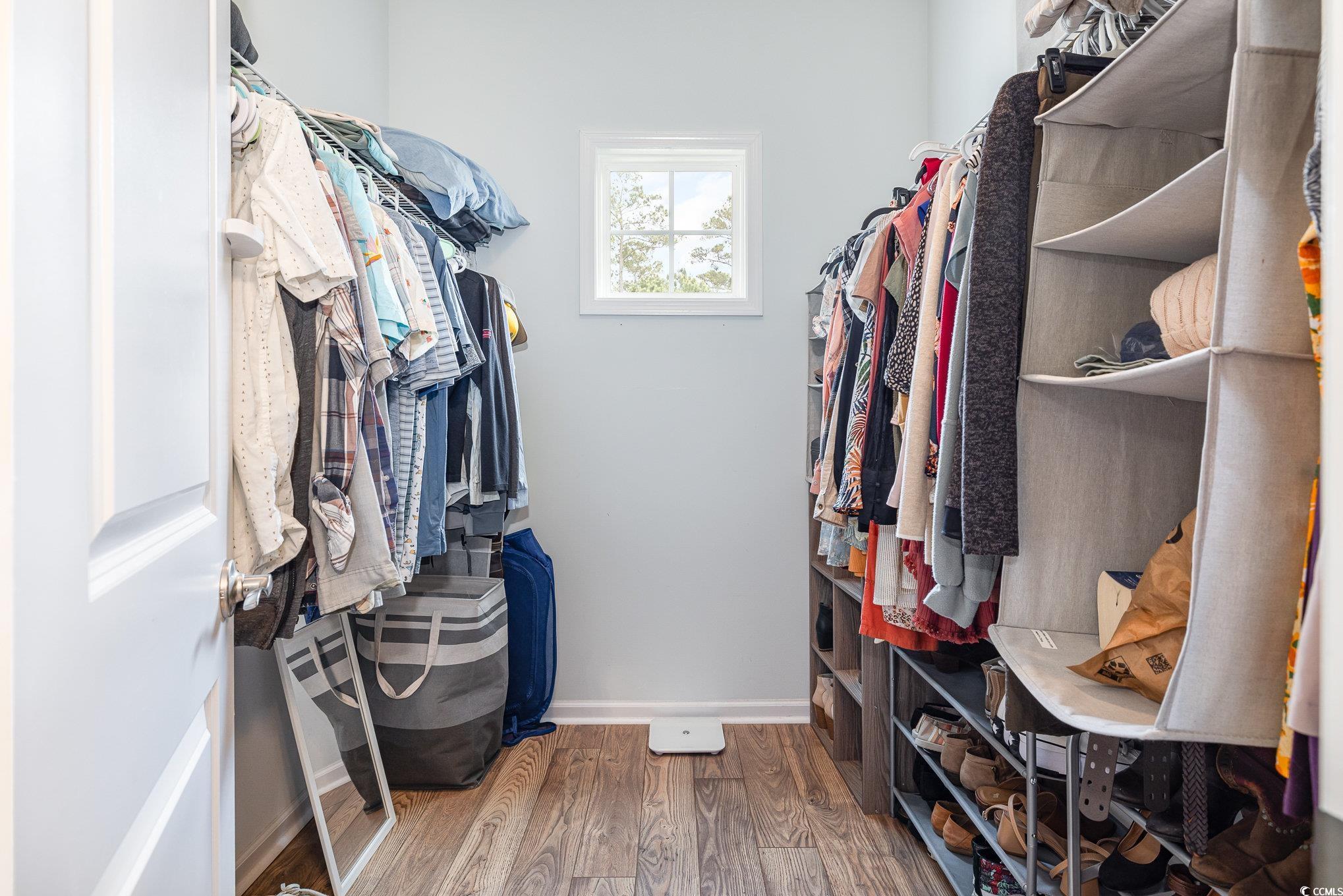 136 Splendor Circle Murrells Inlet, SC 29576 - Photo 16 of 30 Spacious closet featuring wood finished floors