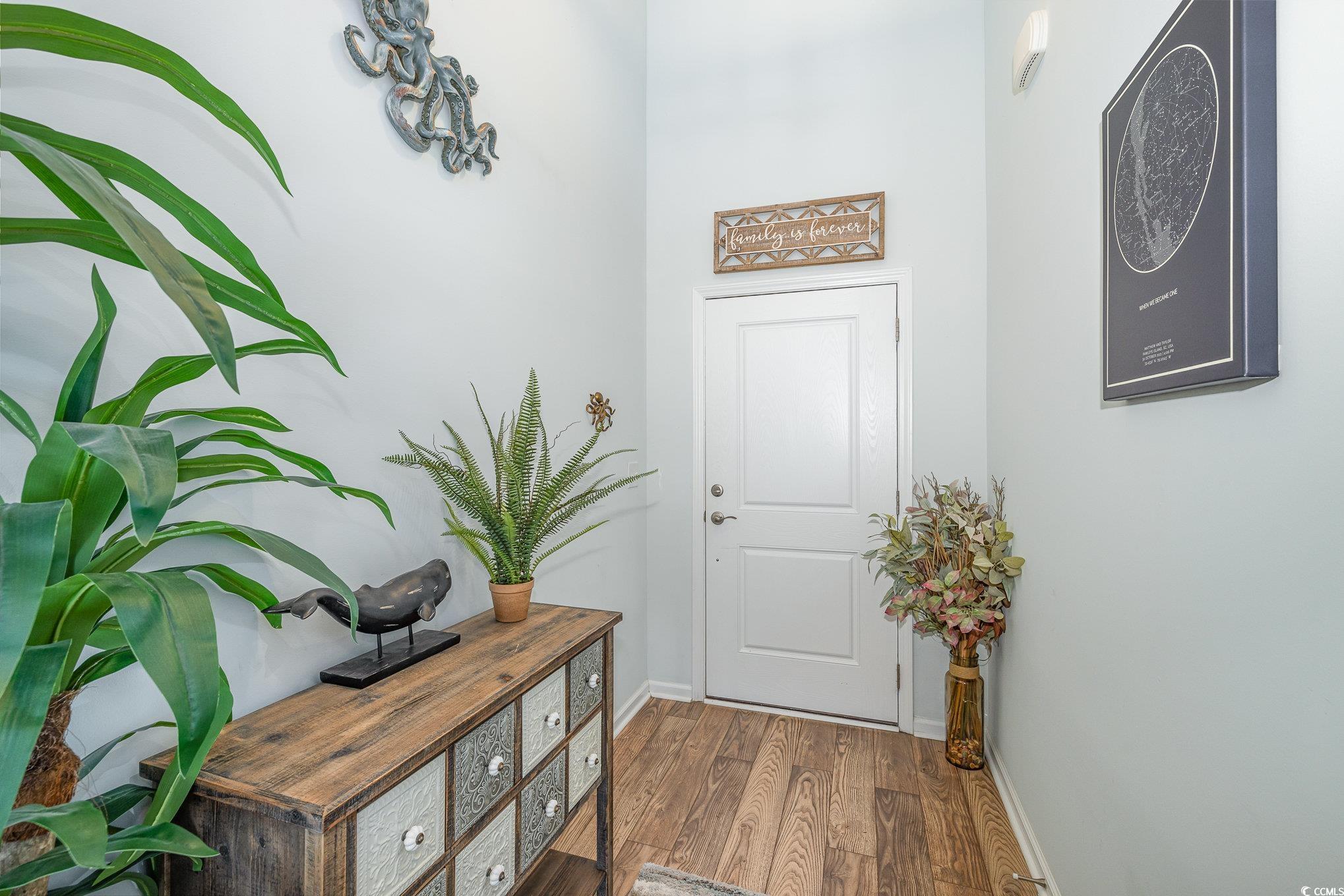 136 Splendor Circle Murrells Inlet, SC 29576 - Photo 2 of 30 Interior space featuring baseboards and wood finished floors