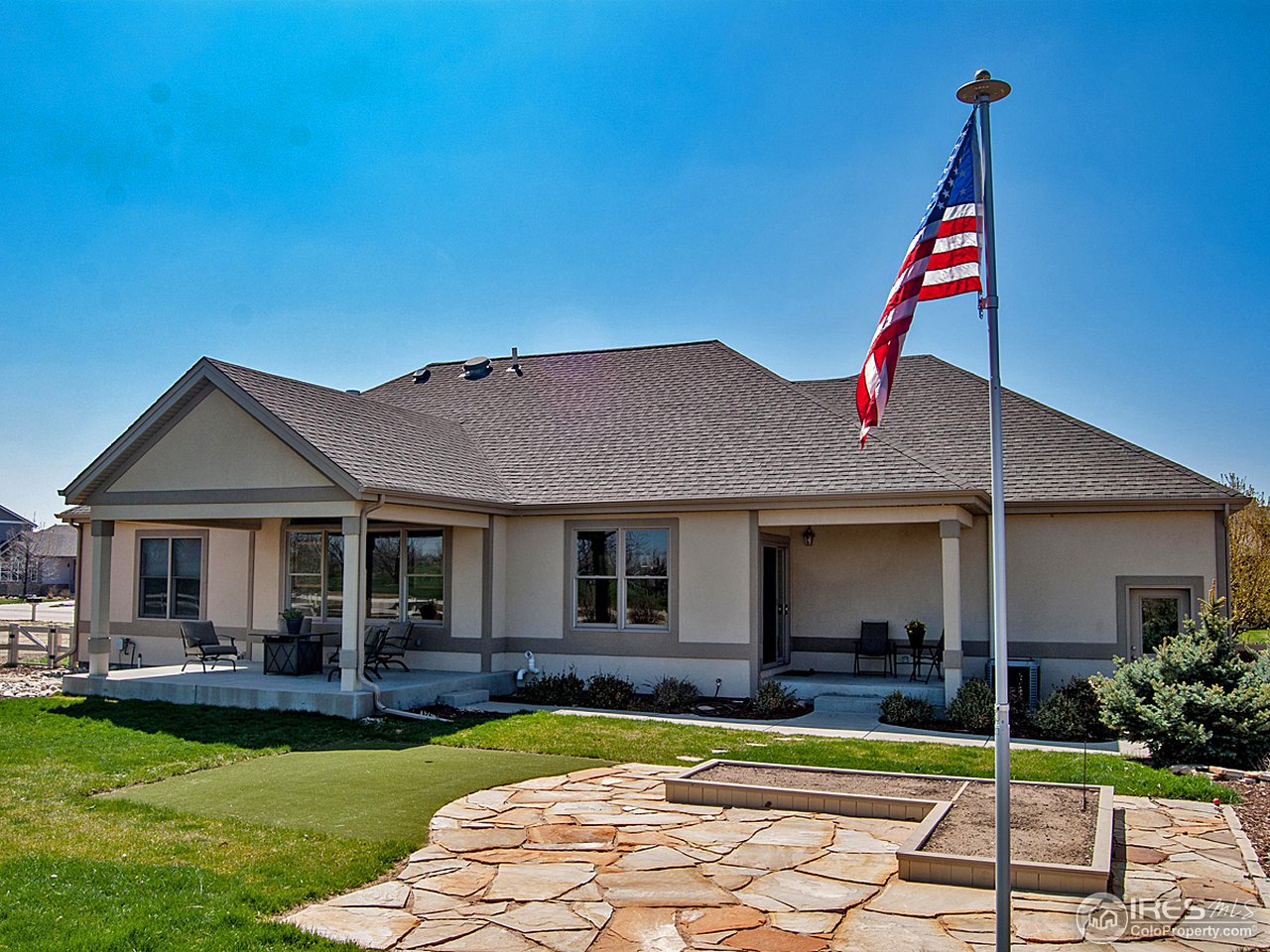 1531 Red Tail Road Eaton, CO 80615 - Photo 12 of 15 Large Backyard