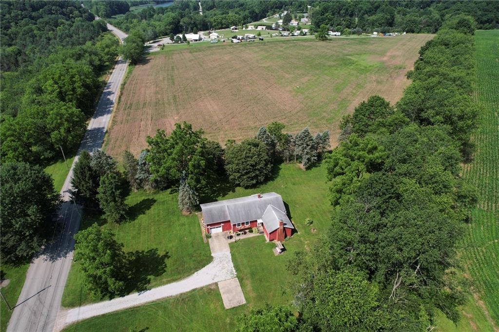 2583 Highway 210 Rural Valley, PA 16249 - Photo 31 of 41 an aerial view of a house with yard