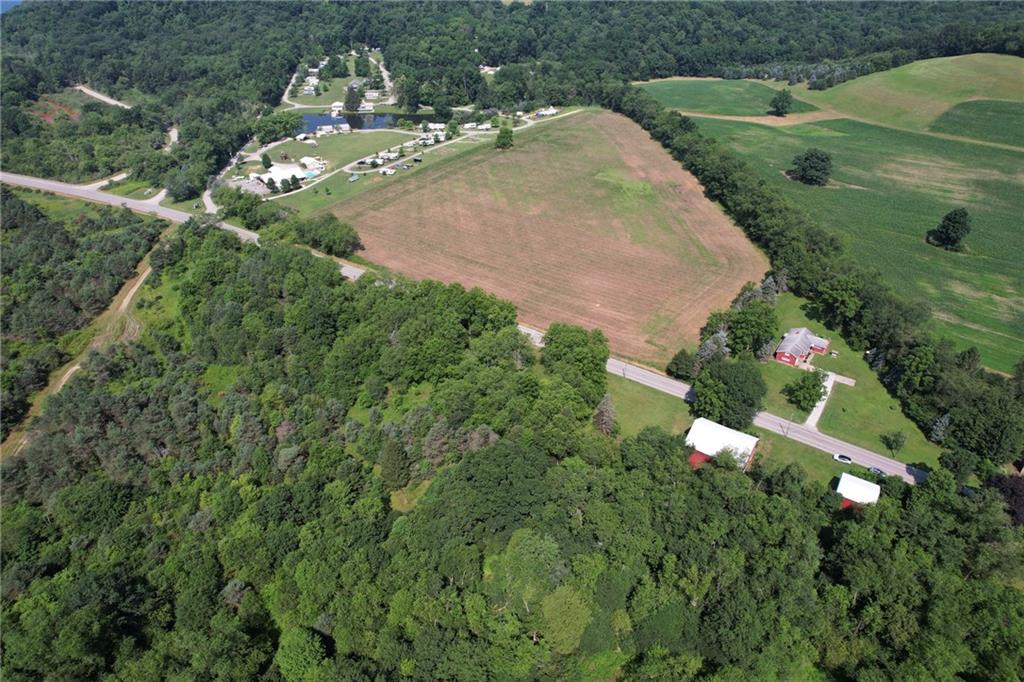 2583 Highway 210 Rural Valley, PA 16249 - Photo 34 of 41 an aerial view of a house with outdoor space and street view