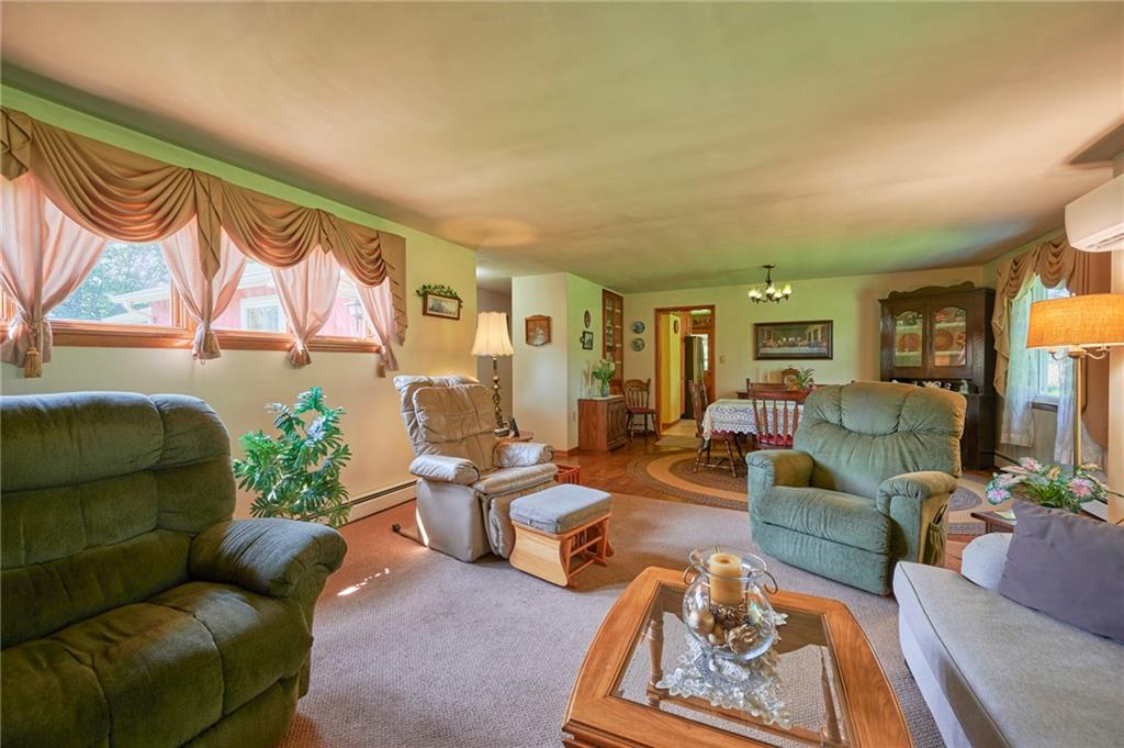 2583 Highway 210 Rural Valley, PA 16249 - Photo 5 of 41 a living room with furniture and a large window
