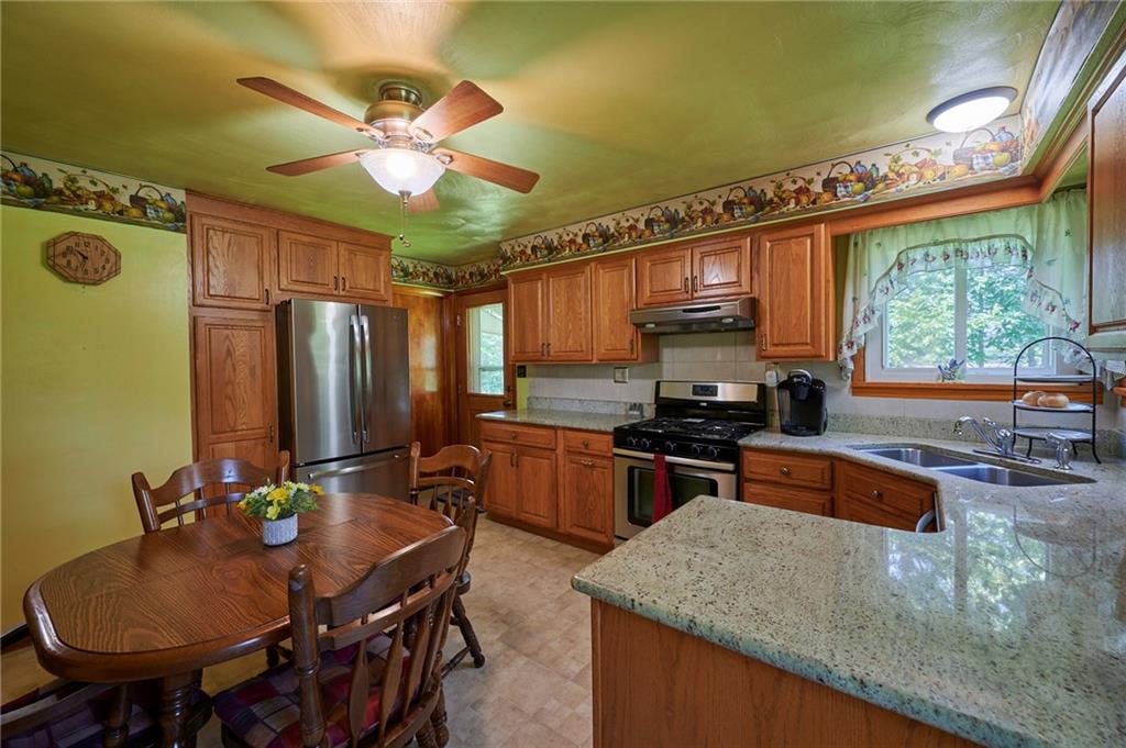 2583 Highway 210 Rural Valley, PA 16249 - Photo 8 of 41 a kitchen with granite countertop lots of counter top space