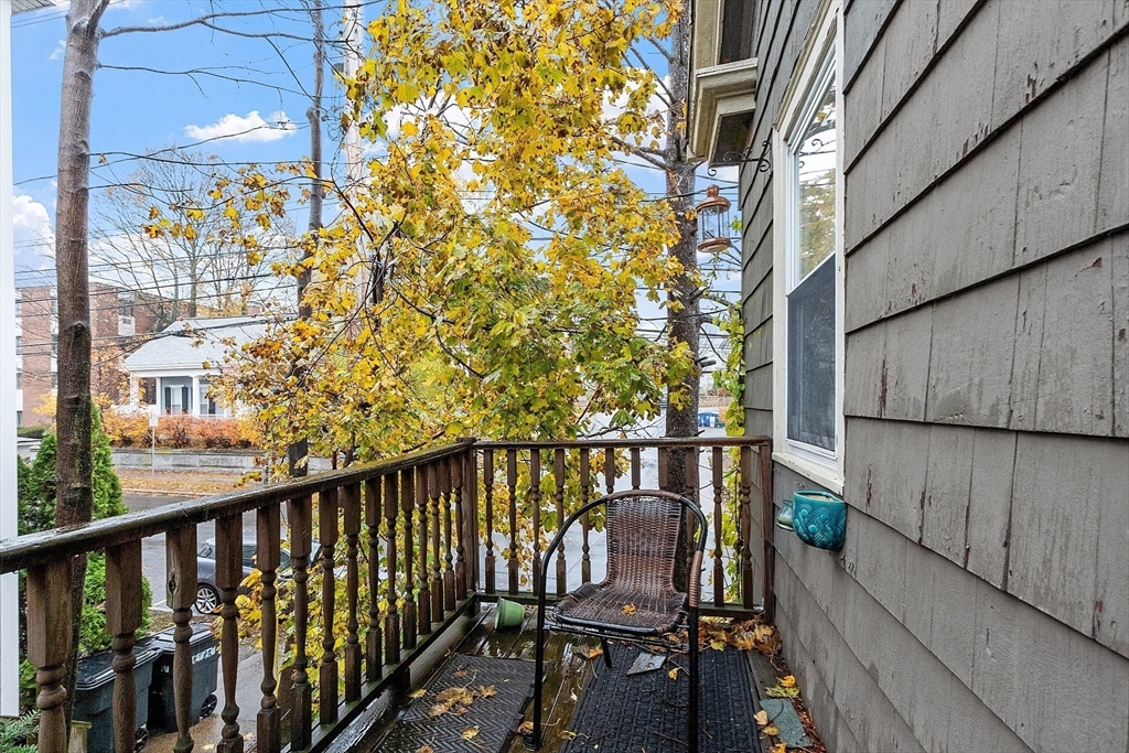 51 Crescent Street Wakefield, MA 01880 - Photo 11 of 20 a view of balcony with furniture