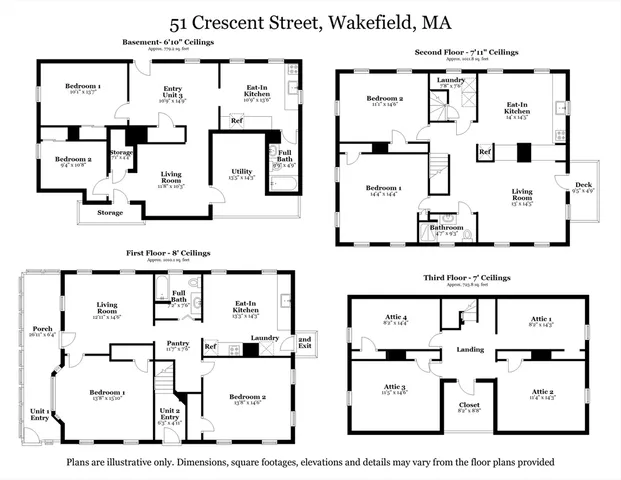$999,900 | 51 Crescent Street, Wakefield, MA 01880