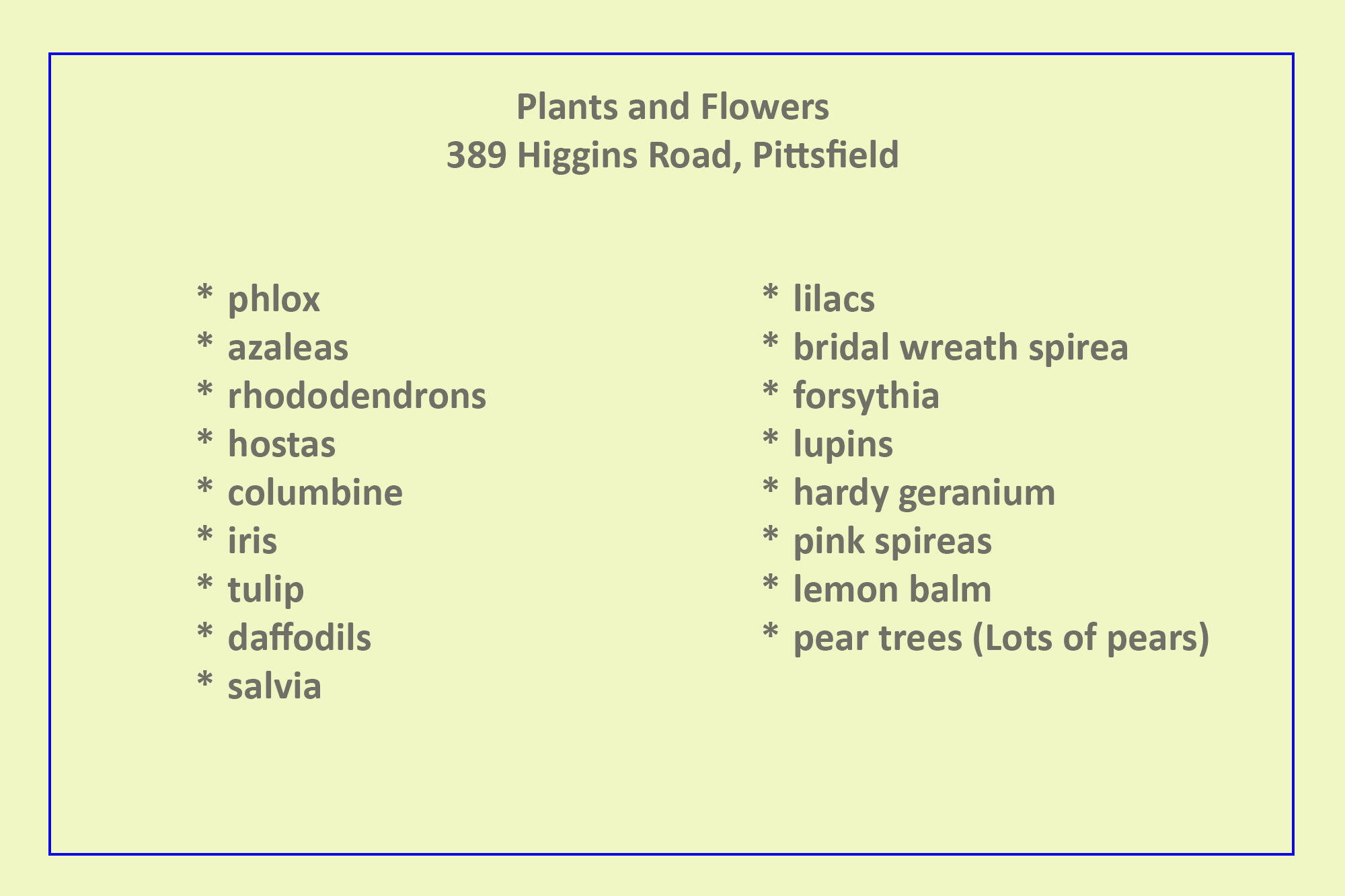 389 Higgins Road Pittsfield, ME 04967 - Photo 59 of 82 plants and flowers copy