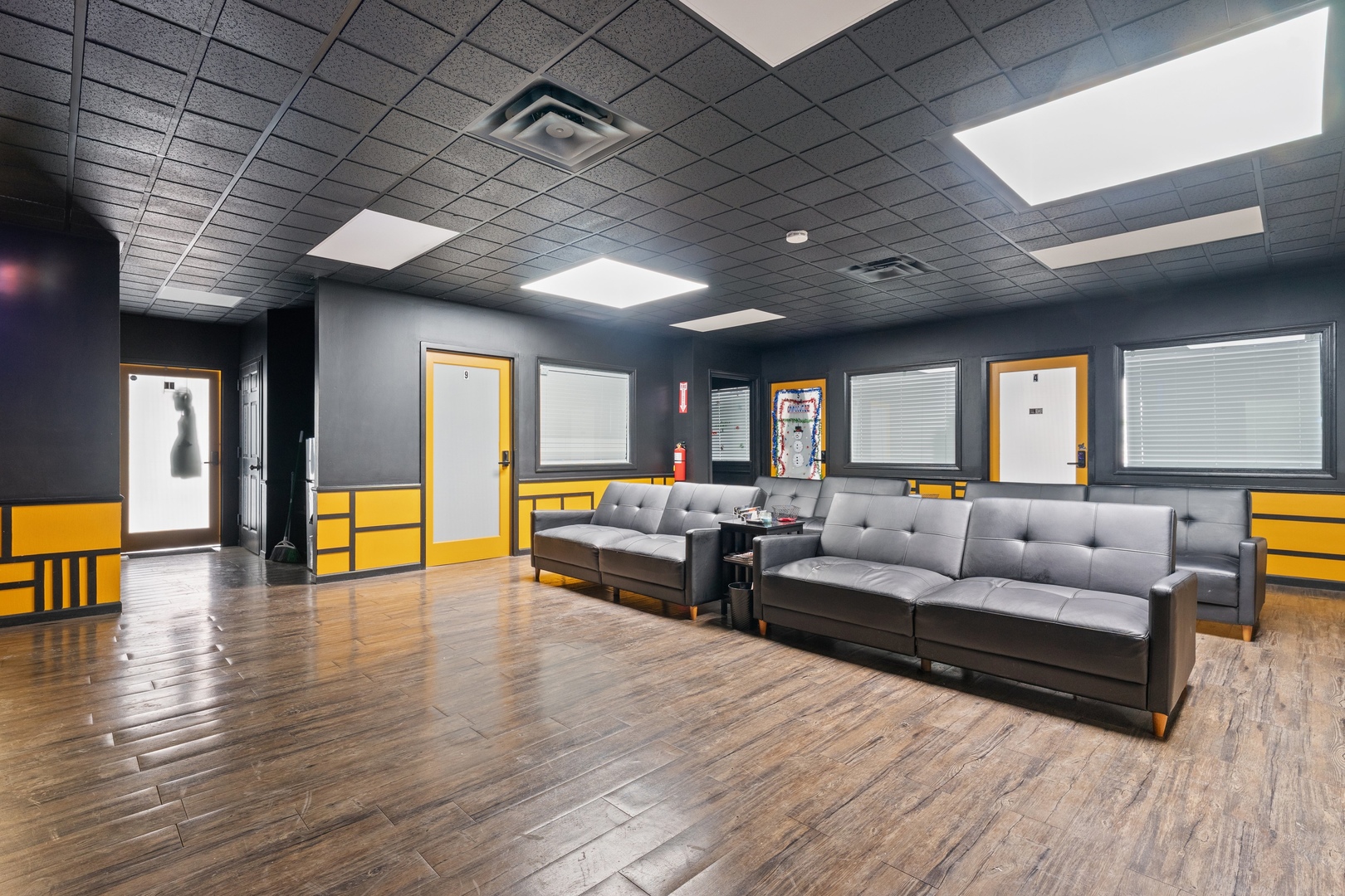 5744 West Irving Park Road Chicago, IL 60634 - Photo 6 of 17 a living room with furniture and wooden floor