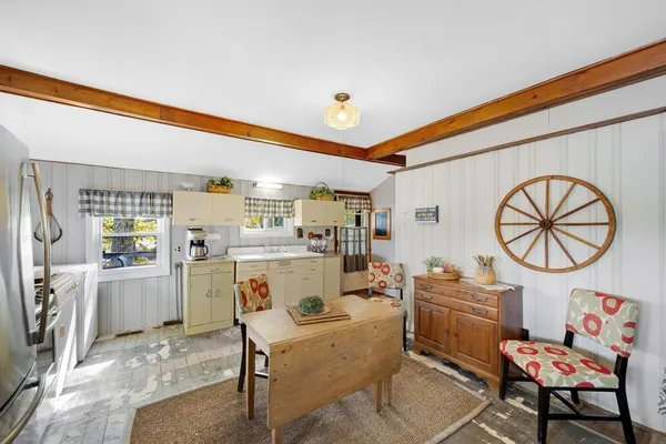 a room with storage and utility