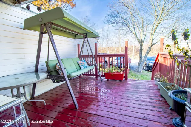 a view of outdoor space with seating