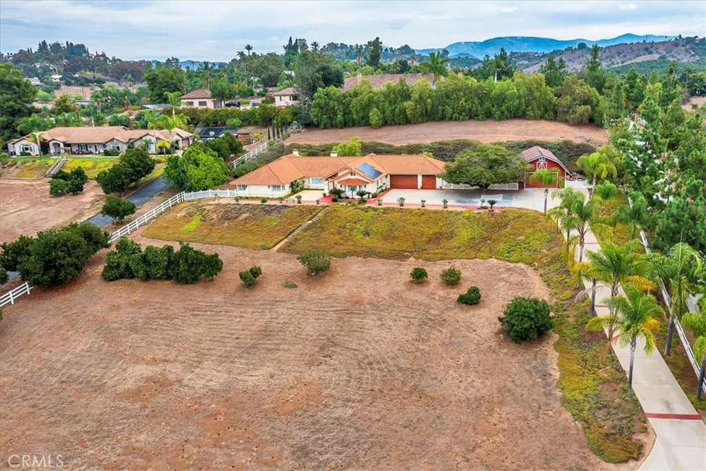 1766 Rabbit Hill Fallbrook, CA 92028 - Photo 2 of 75 an aerial view of residential houses with outdoor space