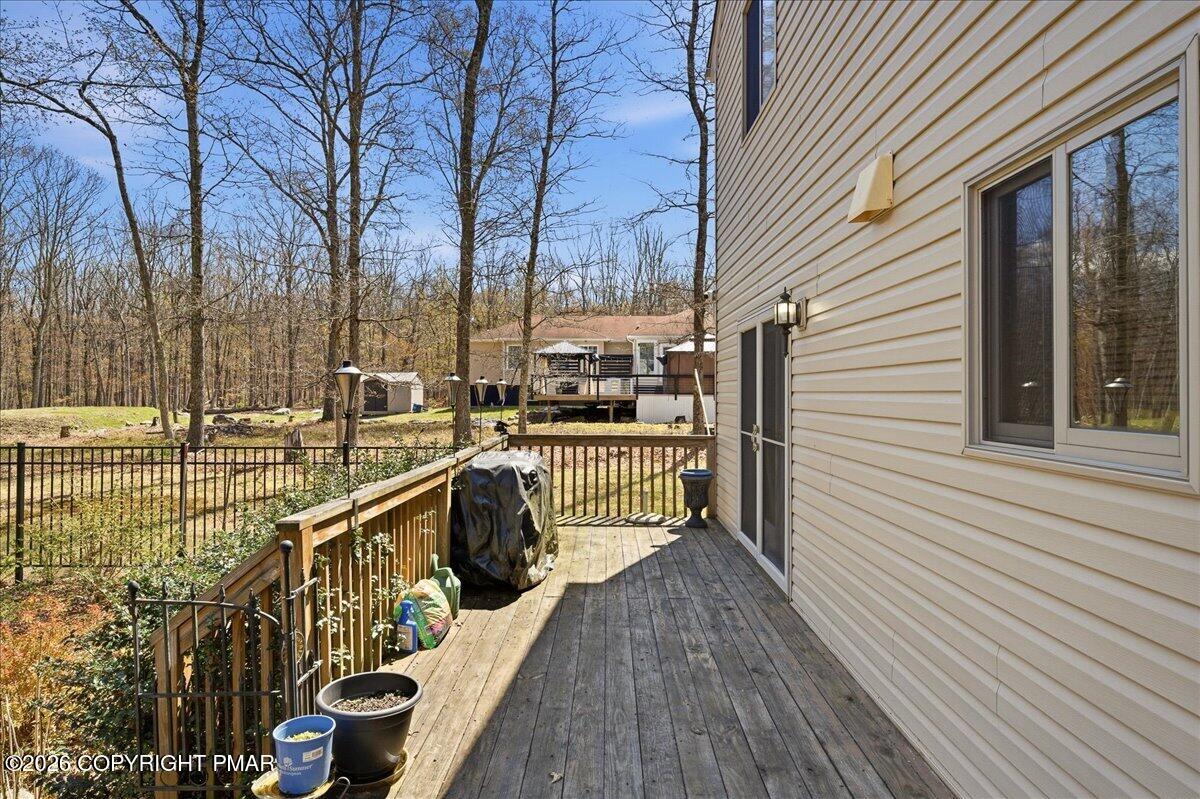 3176 Bluebird Drive Bushkill, PA 18324 - Photo 31 of 37 Back Deck