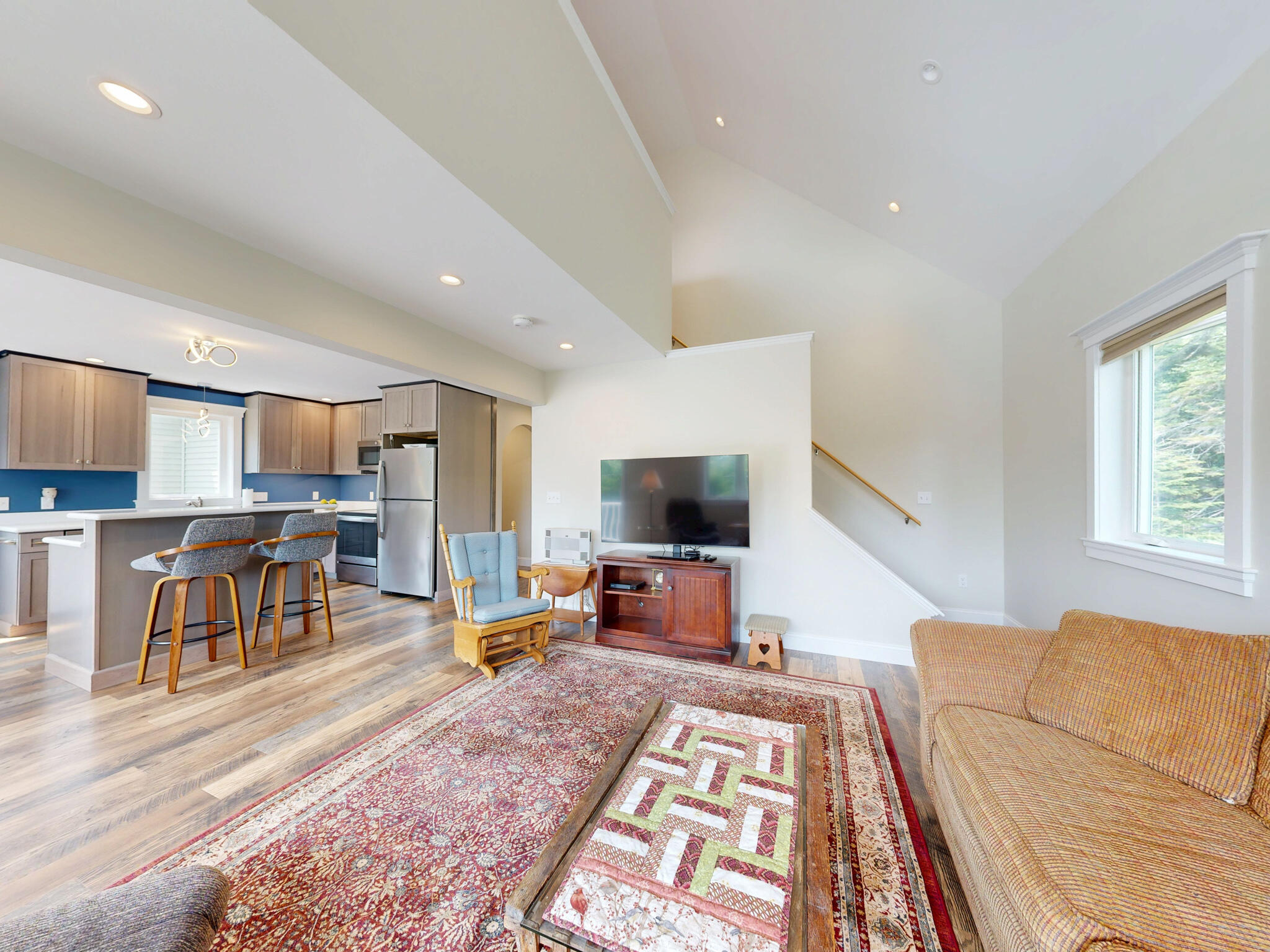 85 Patten Point Road St. George, ME 04859 - Photo 15 of 59 View of Kitchen & Living Room