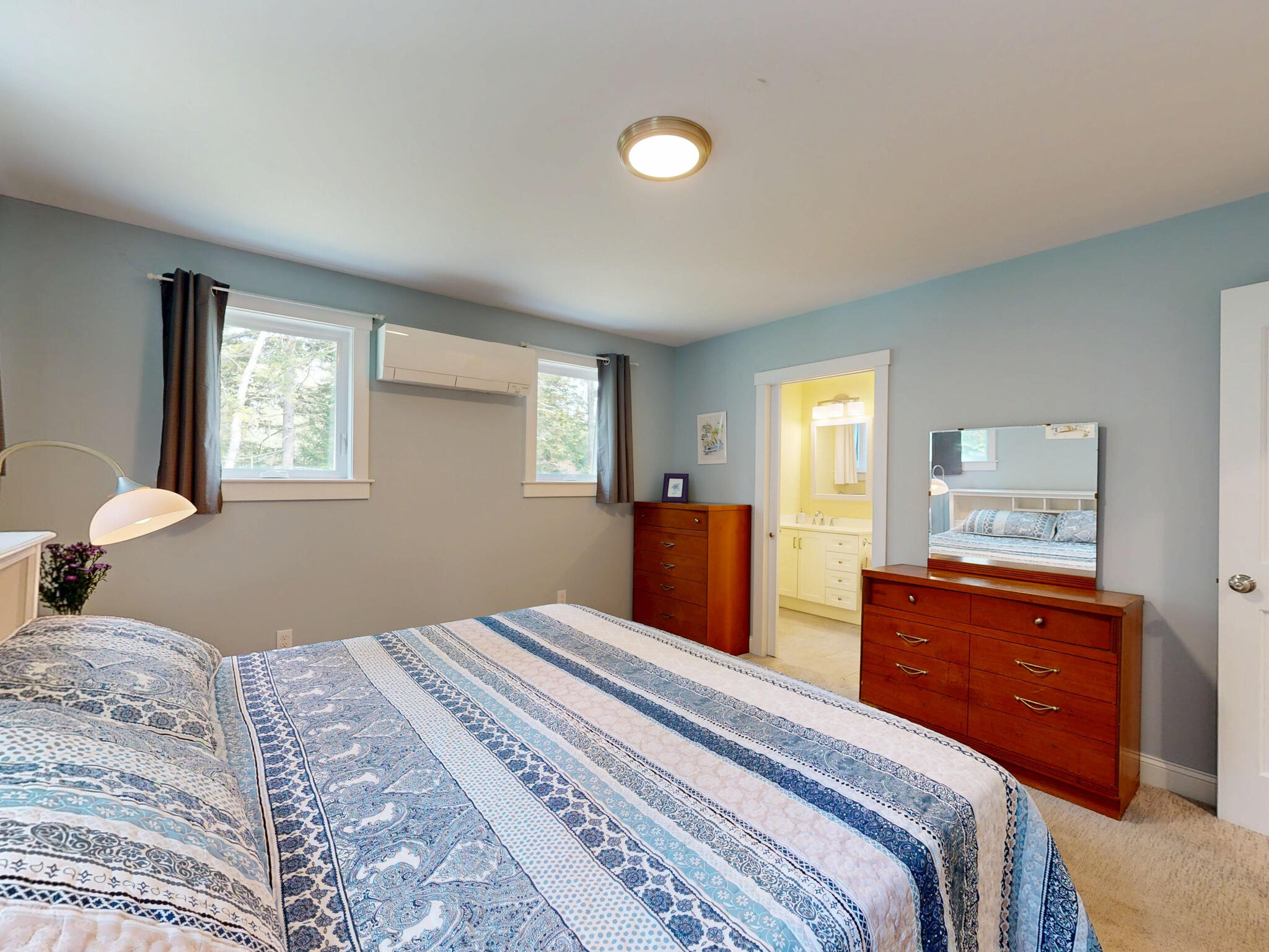 85 Patten Point Road St. George, ME 04859 - Photo 26 of 59 Spacious Primary Bedroom w/ Heat Pump