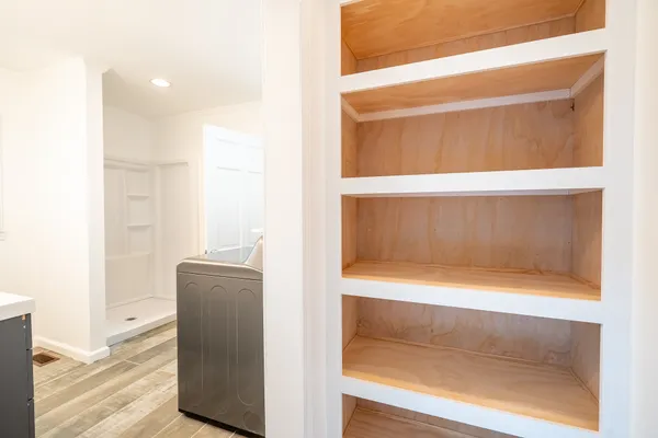 a bathroom with a sink and a bathtub