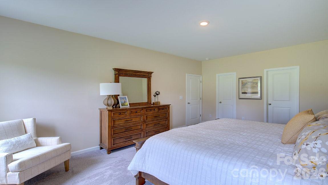 85 Salers Road Fletcher, NC 28732 - Photo 17 of 46 a bedroom with a bed and furniture