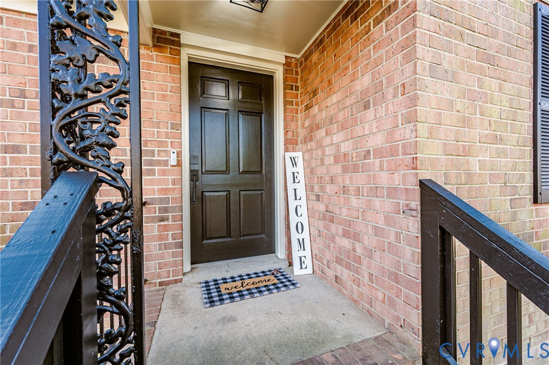 6048 Gainford Road Richmond, VA 23234 - Photo 6 of 83 Property entrance featuring brick siding