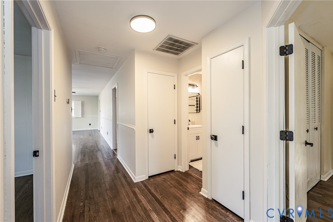6048 Gainford Road Richmond, VA 23234 - Photo 76 of 83 Hall featuring dark wood-type flooring
