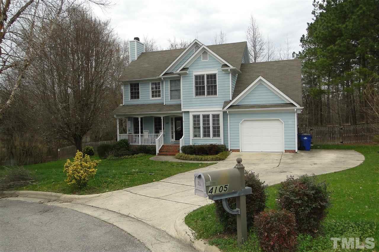 4105 Landrum Lane Raleigh, NC 27616 - Photo 2 of 29 a front view of a house with yard patio and green space