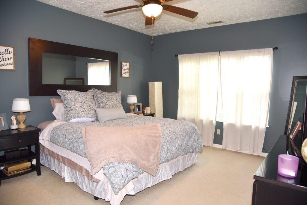 56 Stone Ridge Boulevard, Unit CONDO Hermitage, PA 16148 - Photo 8 of 14 Master Bedroom with ceiling fan