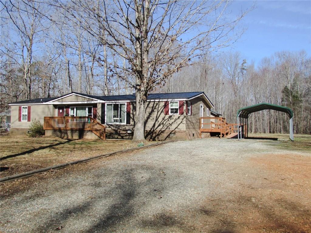 2301 Millcroft Road Pleasant Garden, NC 27313 - Photo 1 of 20 Exterior Front of Home in Rural Setting. Sits on a One + Acre Lot