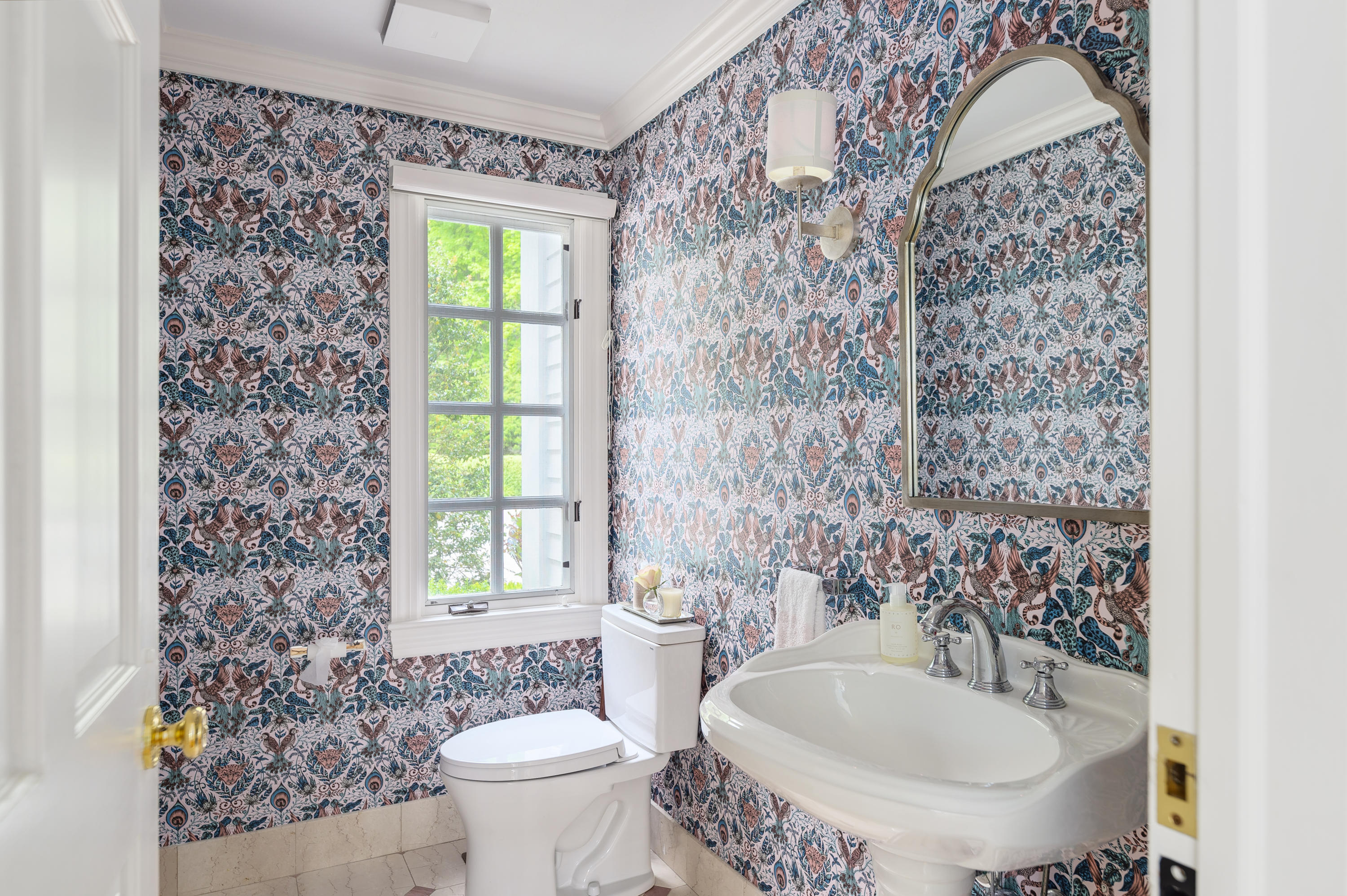 465 North Wilton Road New Canaan, CT 06840 - Photo 6 of 64 a bathroom with a sink and a toilet