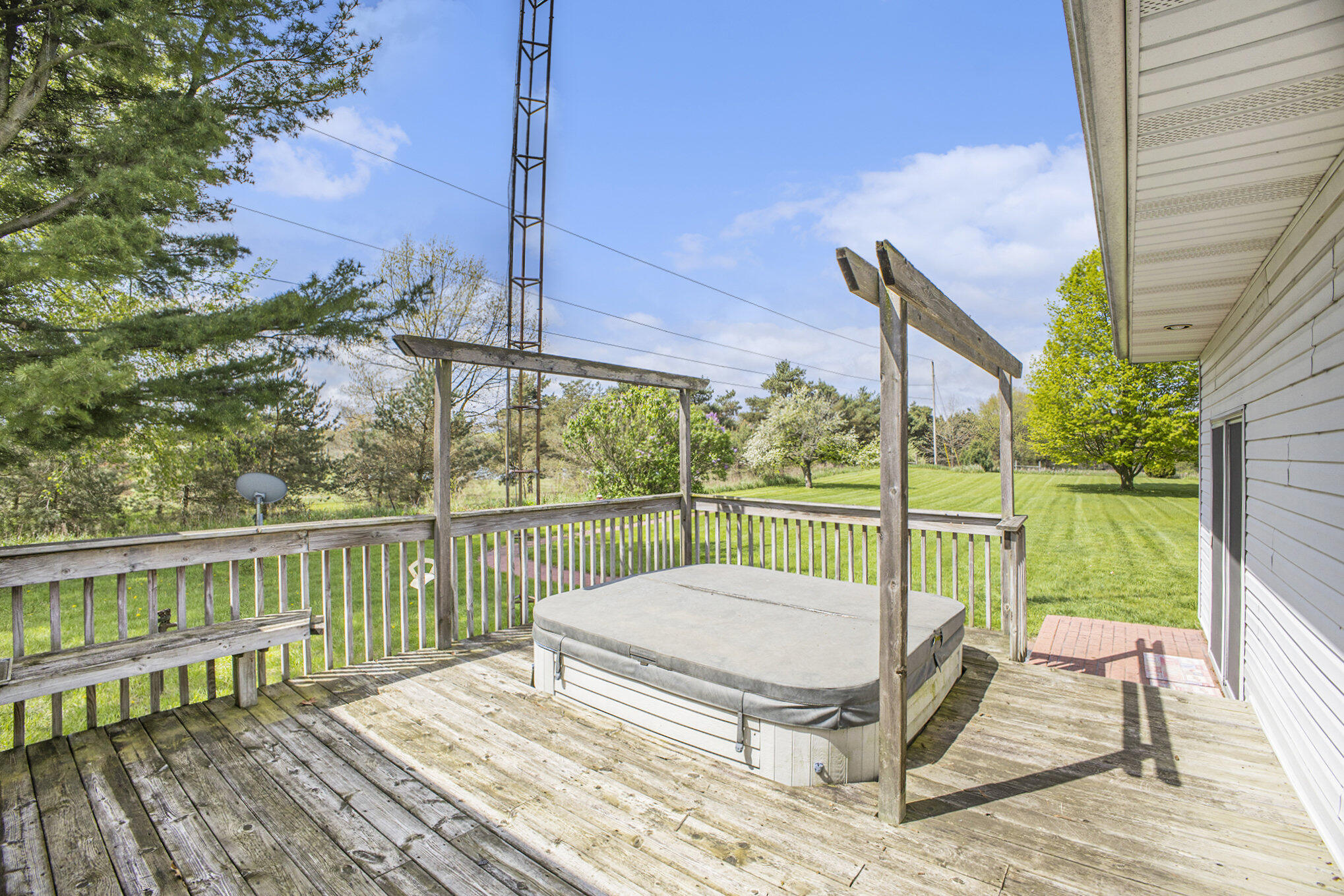 2660 Barber Road Grass Lake, MI 49240 - Photo 26 of 34 Back Deck View 1