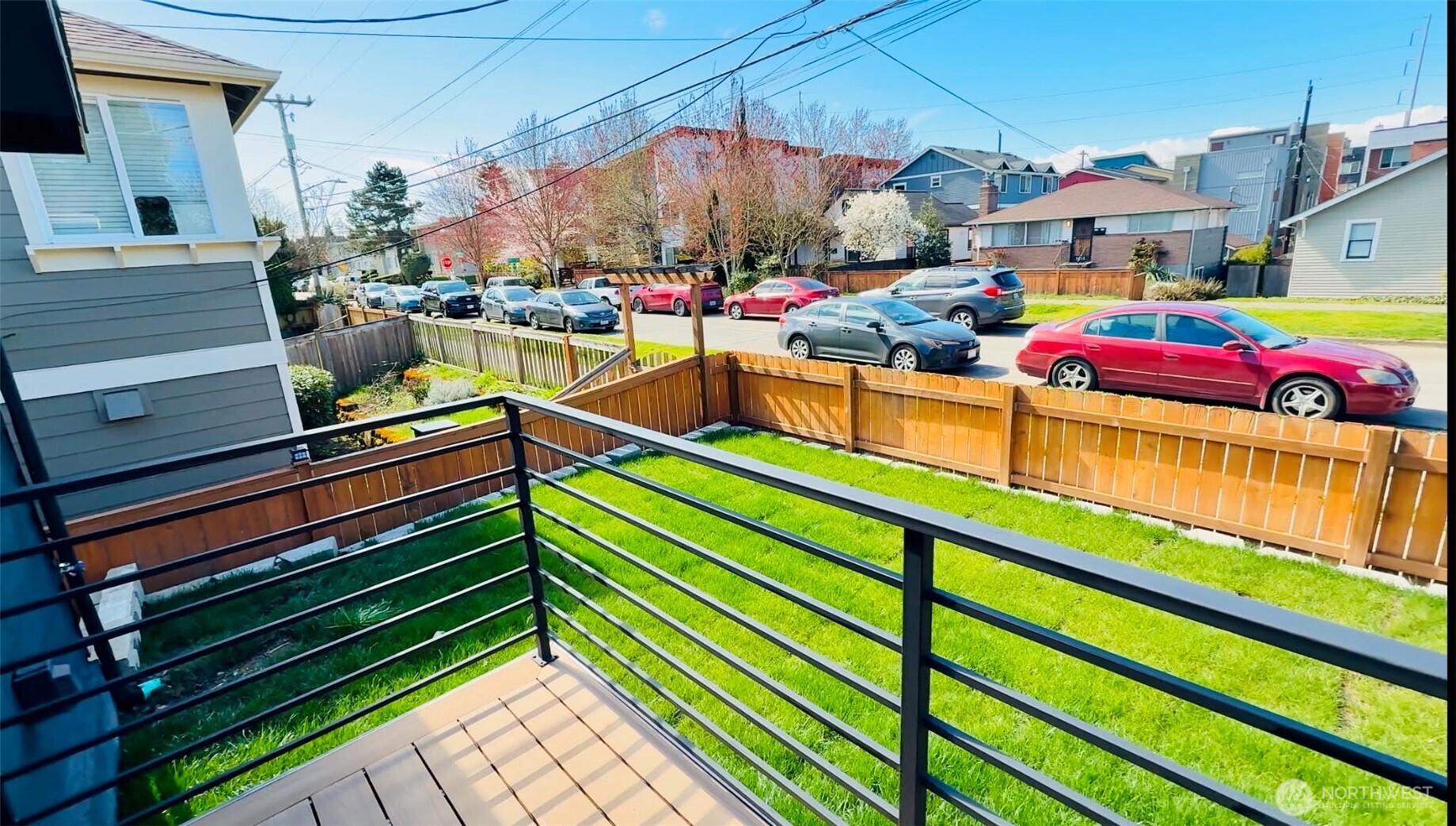 9040 17th Avenue Southwest Seattle, WA 98106 - Photo 13 of 34 a view of outdoor kitchen and outdoor seating