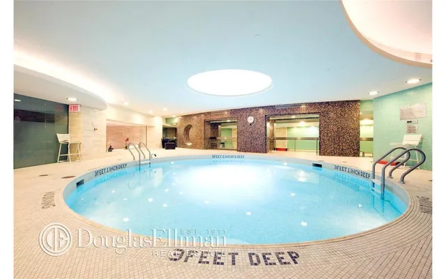 a view of a swimming pool