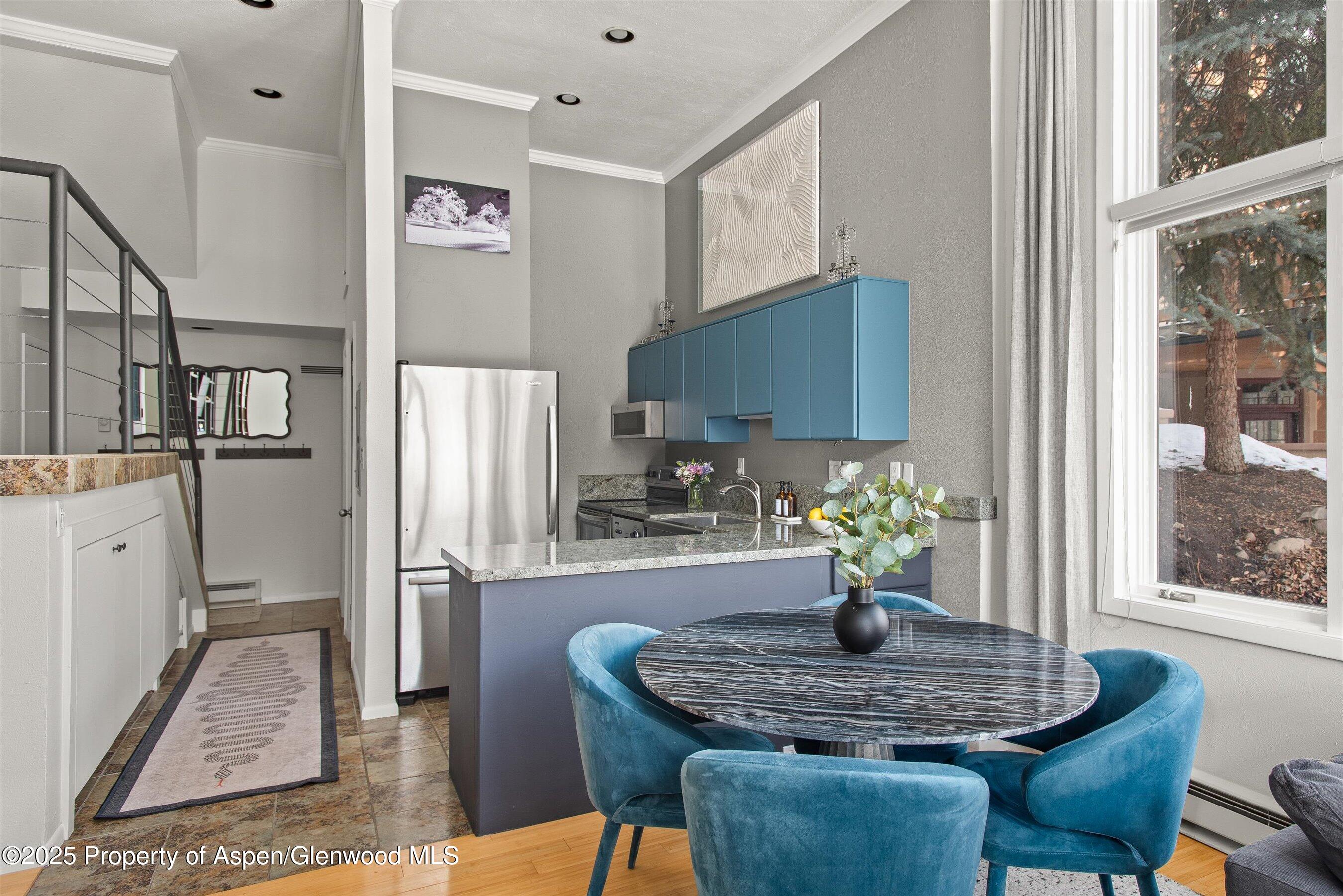 1050 Waters Avenue, Unit 9 Aspen, CO 81611 - Photo 7 of 11 Kitchen