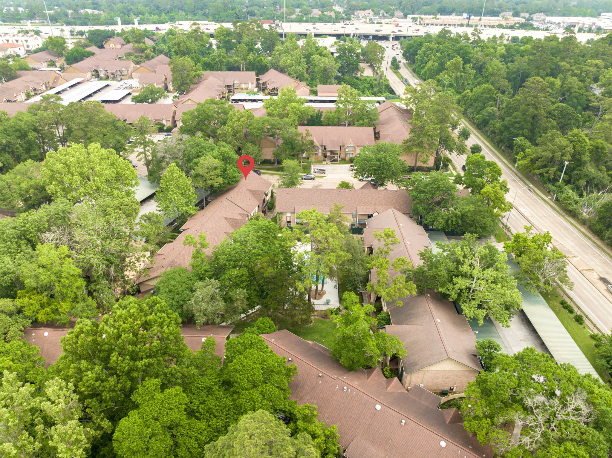 8229 Kingsbrook Road, Unit 229 Houston, TX 77024 - Photo 39 of 50 Aerial Image