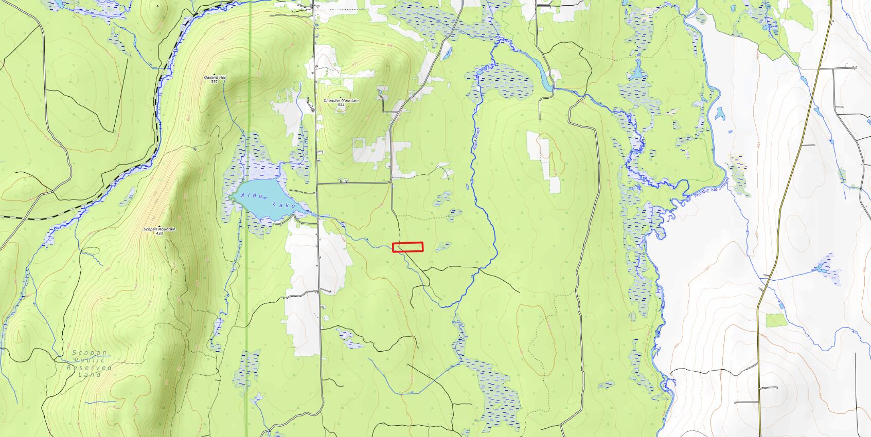 M5-l3d Teaser Road Mapleton, ME 04757 - Photo 4 of 4 Neighborhood Topo