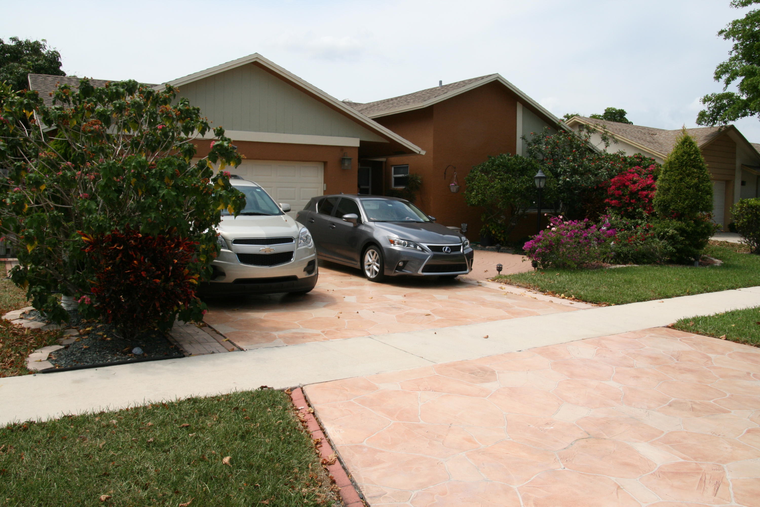 22965 Southwest 56th Avenue Boca Raton, FL 33433 - Photo 10 of 12 Stamped concrete driveway