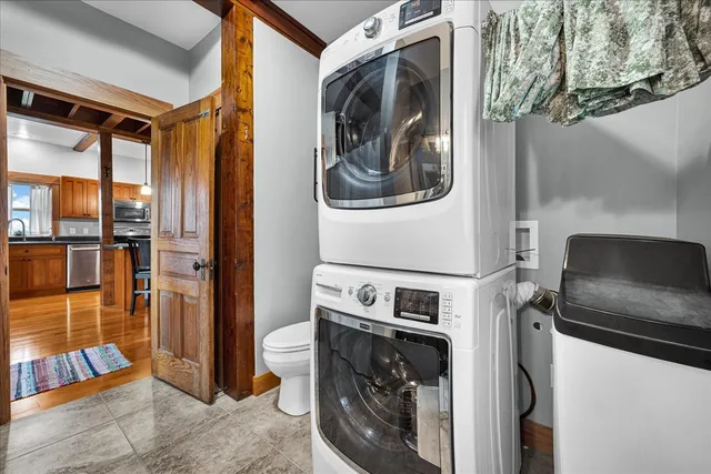 a view of an ocean from a building