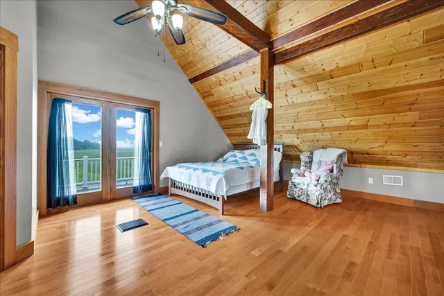 a view of an outdoor space and a lake view