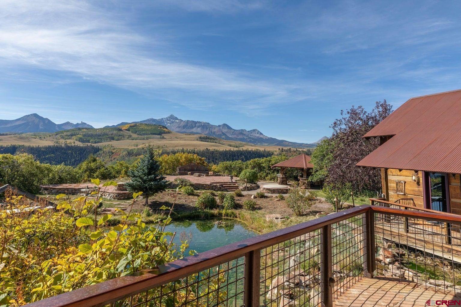 685 Wilson Way Telluride, CO 81435 - Photo 14 of 16 a view of a city from a balcony