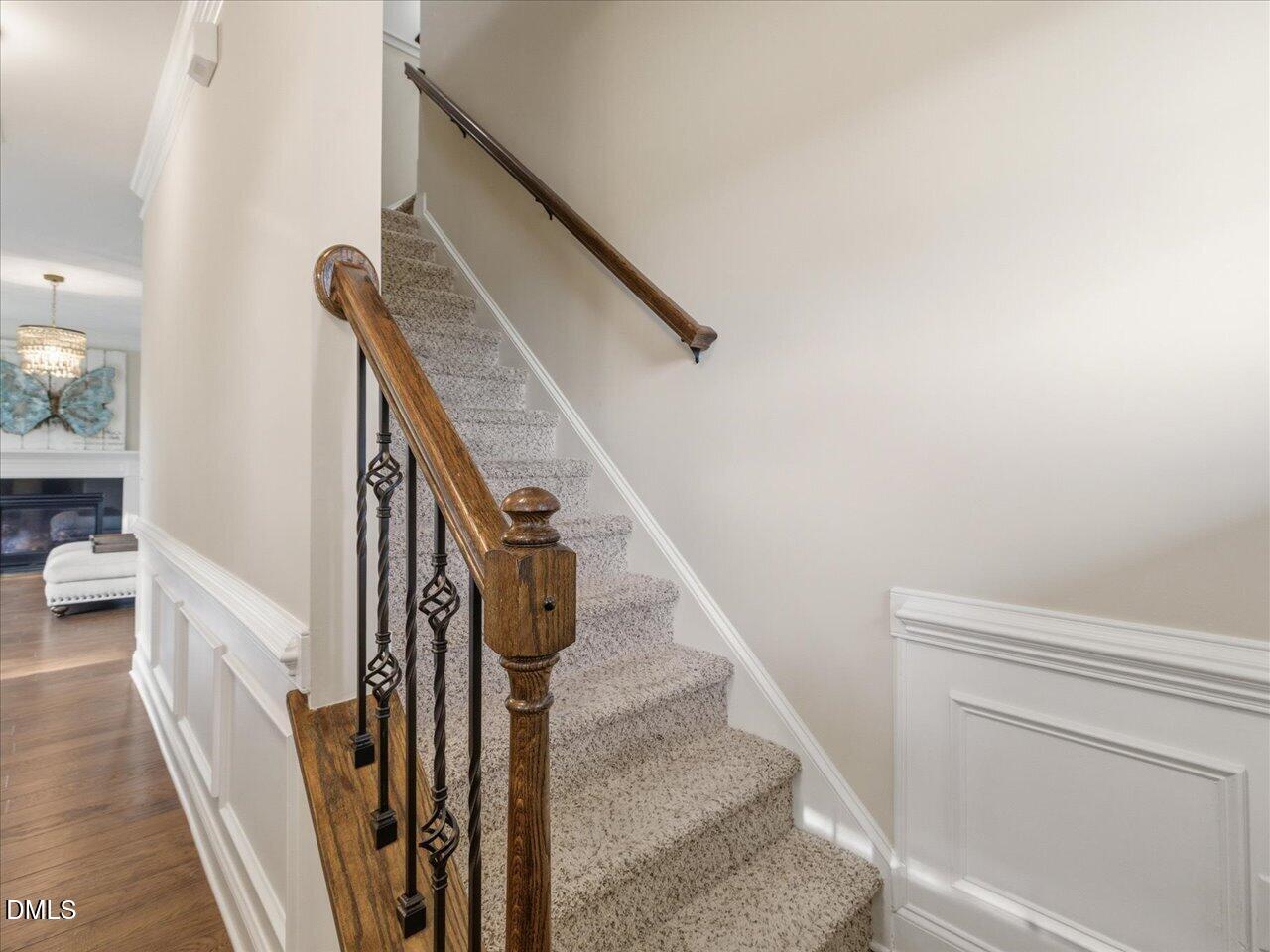 5324 Maplemoor Way Raleigh, NC 27616 - Photo 34 of 80 35-Staircase