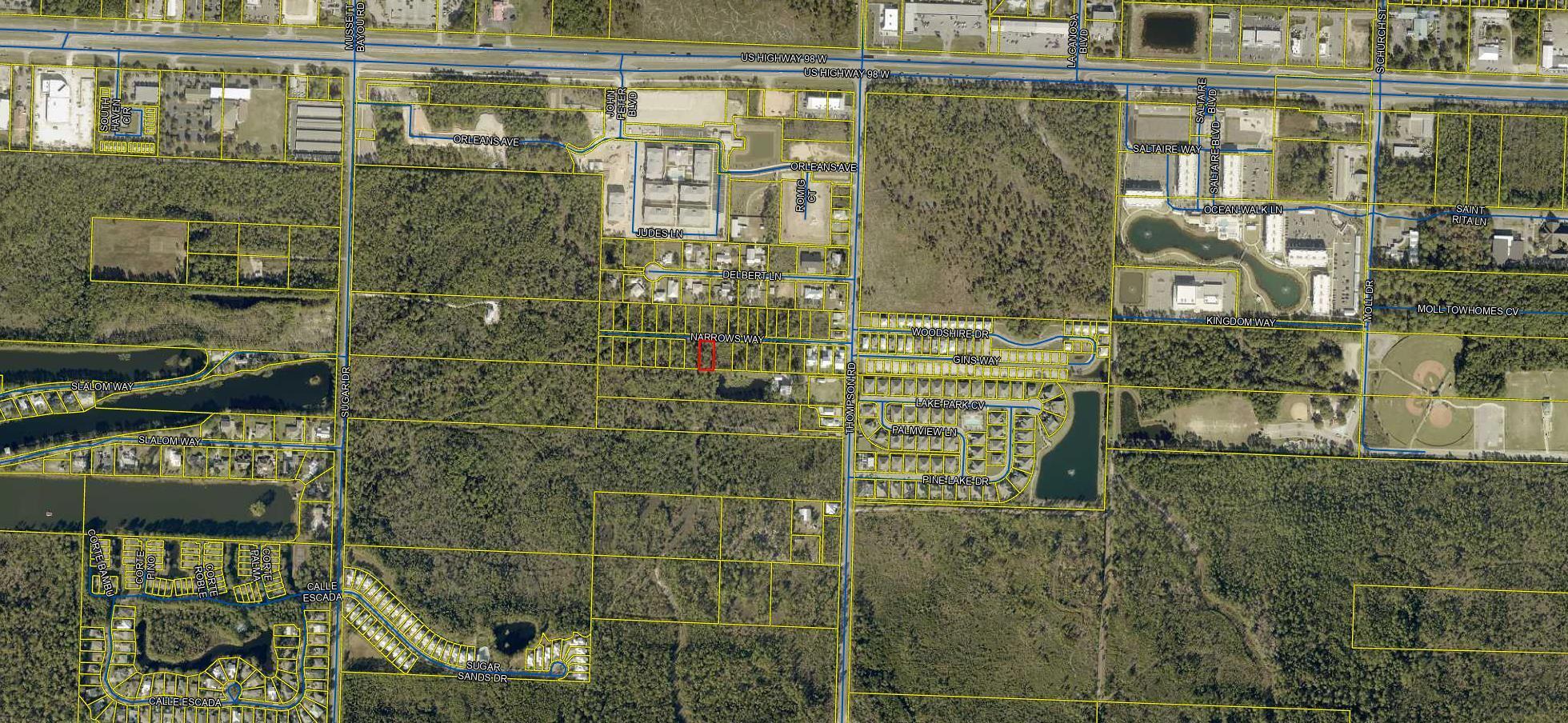 25 Narrows Way Santa Rosa Beach, FL 32459 - Photo 3 of 4 map (93)