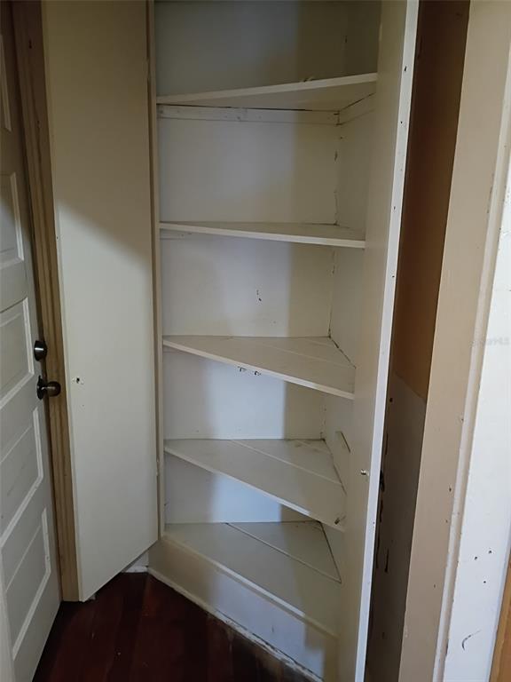 513 West Main Street Wauchula, FL 33873 - Photo 35 of 43 a view of walk in closet with empty racks