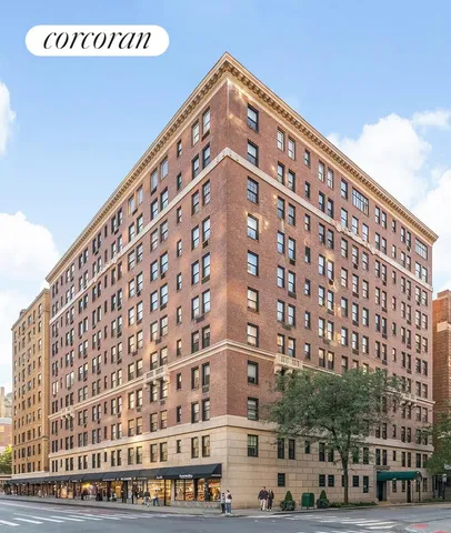 a front view of a building