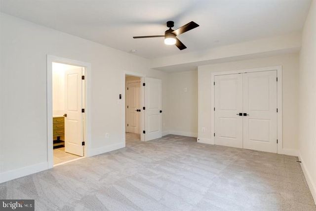 a view of empty room