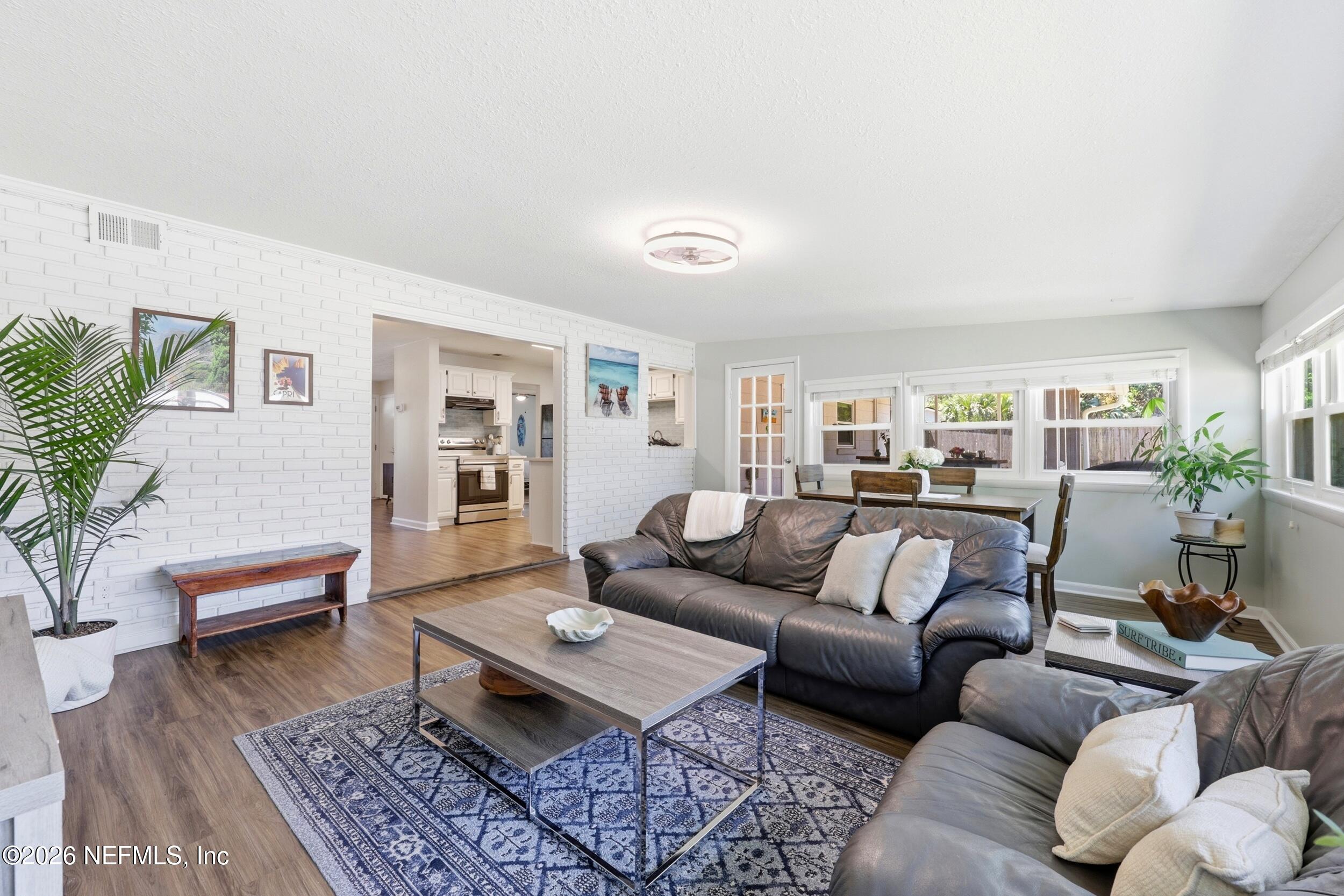 416 Driftwood Road Neptune Beach, FL 32266 - Photo 10 of 24 Large family room/Dining room