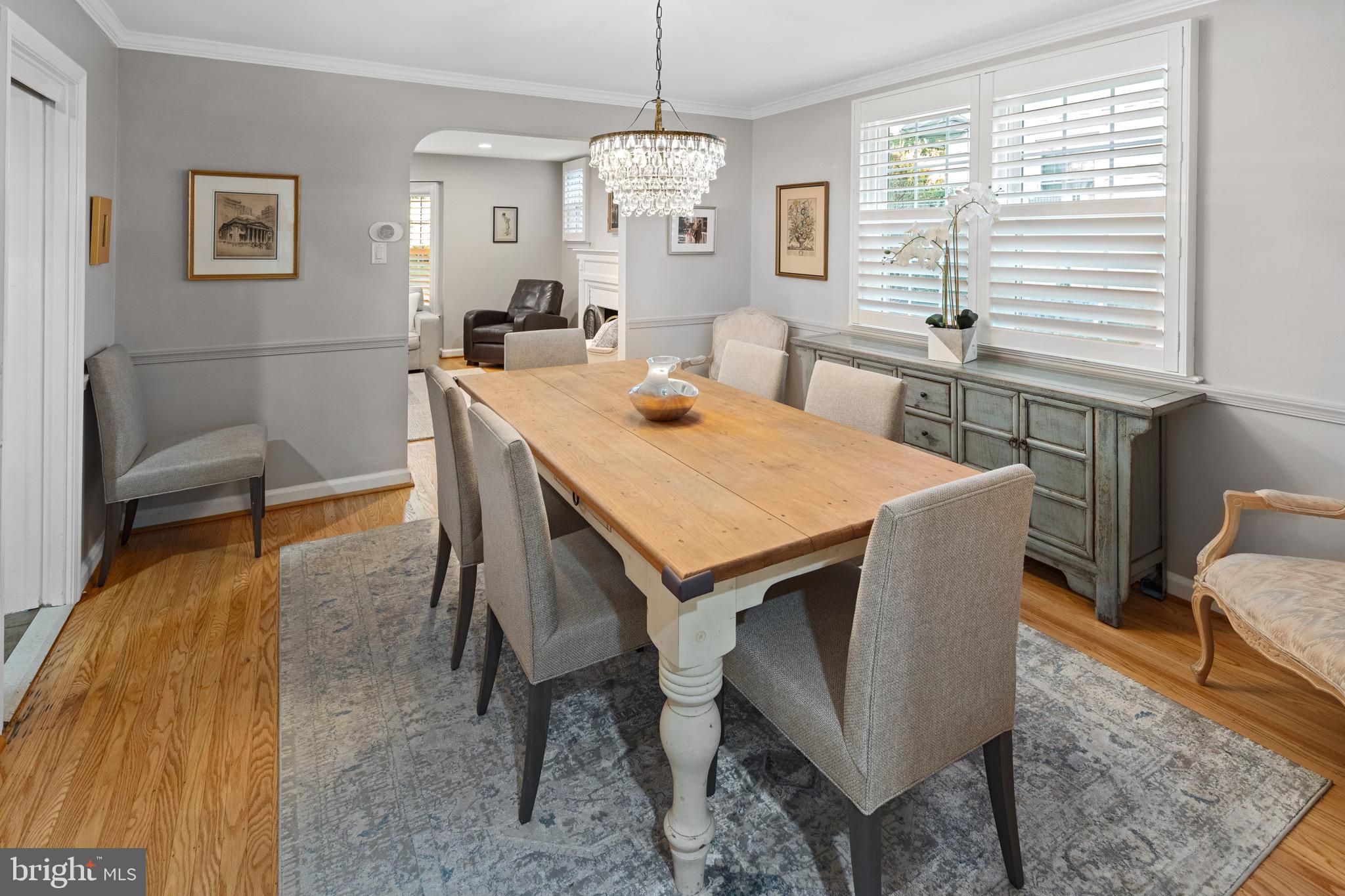 711 West Greenman Road Haddonfield, NJ 08033 - Photo 13 of 49 Formal Dining Room off Living Room