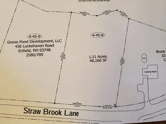 $59,900 | Lot 8 Strawbrook Lane, Canaan, NH 03741