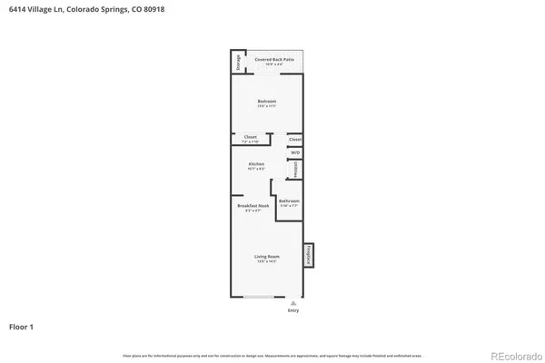$176,900 | 6414 Village Lane, Colorado Springs, CO 80918