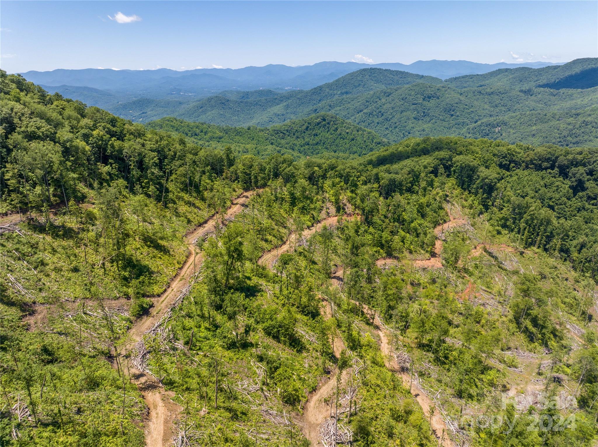 Tbd Ellijay Road Franklin, NC 28734 - Photo 15 of 22 a view of a lush green hillside and a houses