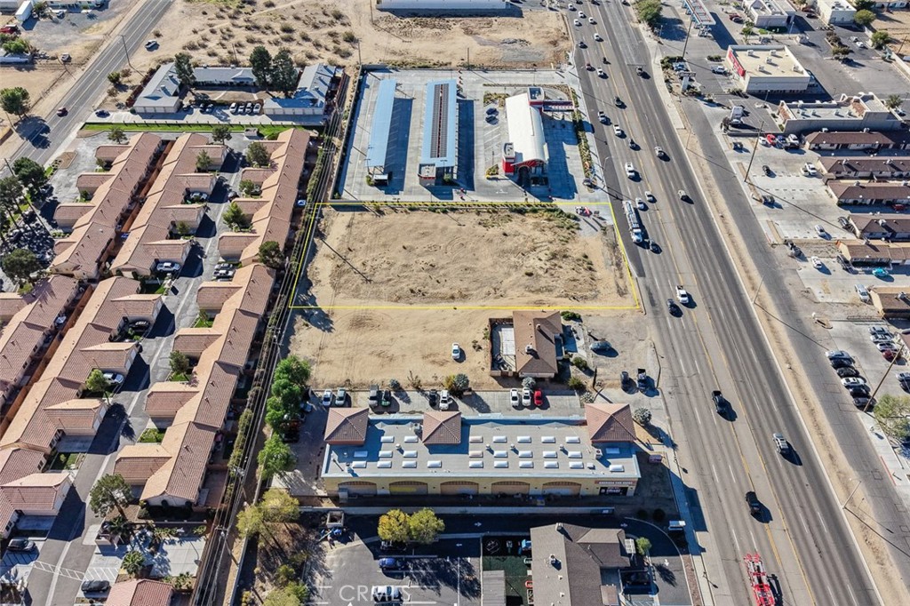 15403 Bear Valley Road Hesperia, CA 92345 - Photo 6 of 21 view of living room with wooden floor